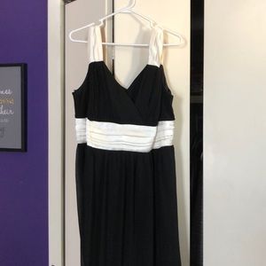 Black & Cream dress
